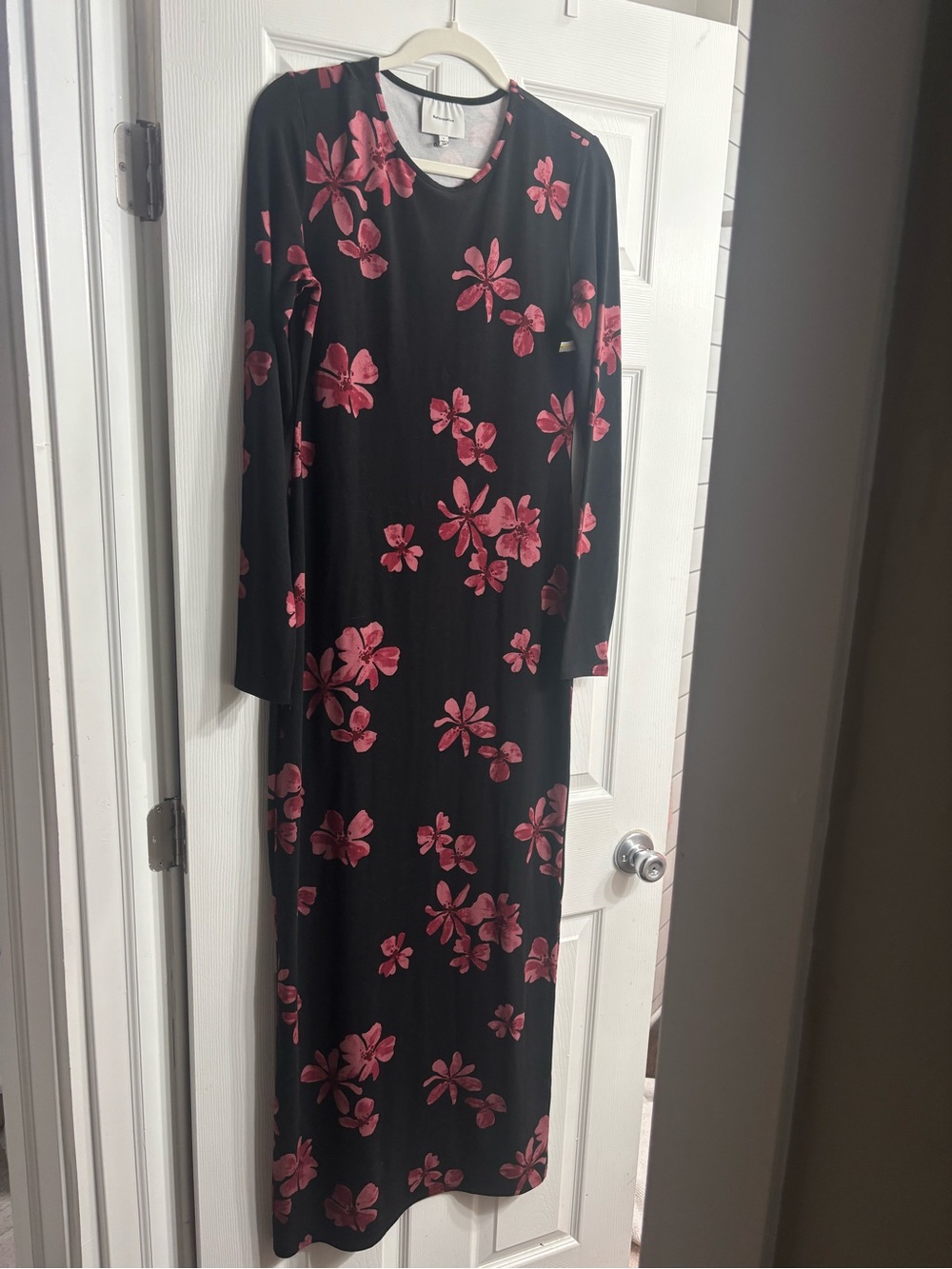 REFORMATION Tommie Knit Maxi Dress Size Large, $198 MSRP - Picture 3 of 4